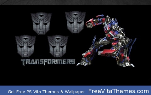 Transformers: Optimus Prime PS Vita Wallpaper