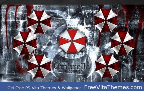 Resident Evil Umbrella Corp PS Vita Wallpaper