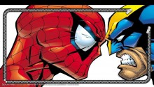 Download Wolverine and Spiderman PS Vita Wallpaper