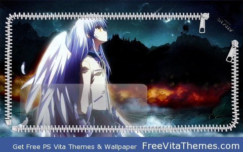 Angel Beats! Kanade 1 PS Vita Wallpaper