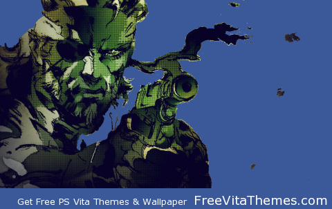 Metal Gear Solid 3 Snake Eater Transparent Dynamic PS Vita Wallpaper