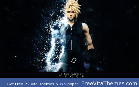 Final Fantasy VII – Cloud PS Vita Wallpaper