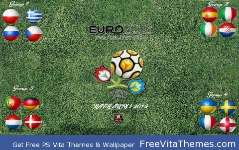 Euro Cup 2012 PS Vita Wallpaper