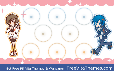 Meiko and Kaito PS Vita Wallpaper