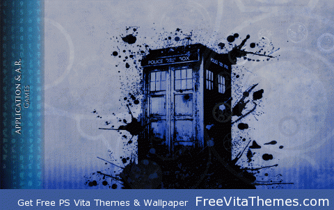 Doctor Who – Apps + A.R PS Vita Wallpaper