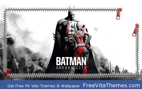Batman Arkham City Lockscreen PS Vita Wallpaper