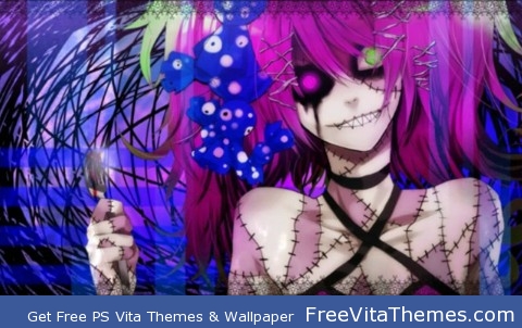 creepy anime PS Vita Wallpaper