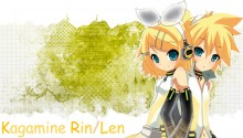 Download Kagamine Rin Len v3 PS Vita Wallpaper