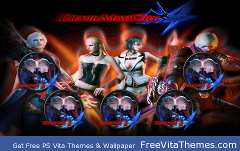 Devil May Cry w2 PS Vita Wallpaper