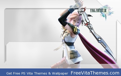 FF XIII Lightning PS Vita Wallpaper