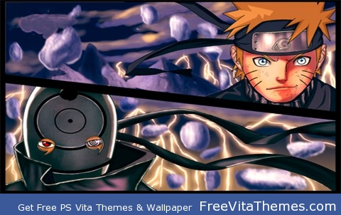 Naruto shippuden Naruto vs mardara PS Vita Wallpaper