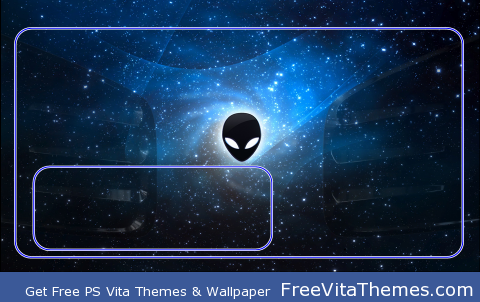 Galaxy Alien PS Vita Wallpaper