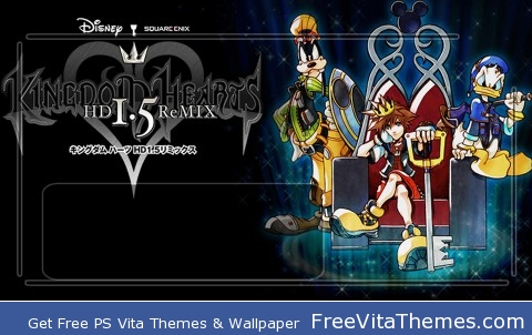 Kingdom Hearts 1.5 PS Vita Wallpaper