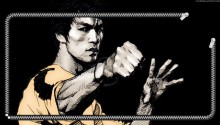 Download Bruce Lee PS Vita Wallpaper