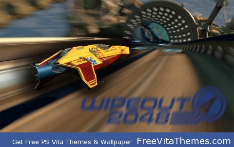 Wipeout 2048 PS Vita Wallpaper
