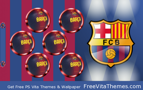 FC Barcelona PS Vita Wallpaper