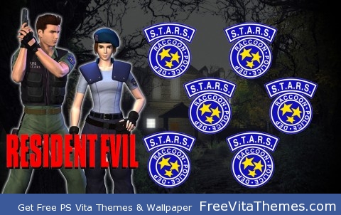Resident Evil 1 PS Vita Wallpaper