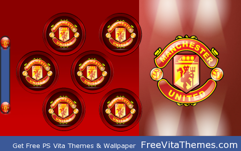 Manchester United by M.E.M.M PS Vita Wallpaper