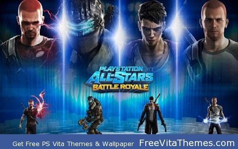 Ps all stars battle royale PS Vita Wallpaper