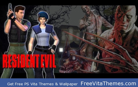 resident evil 1 ver.2 PS Vita Wallpaper