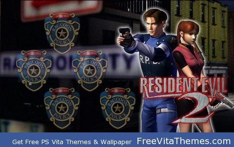 resident evil 2 PS Vita Wallpaper