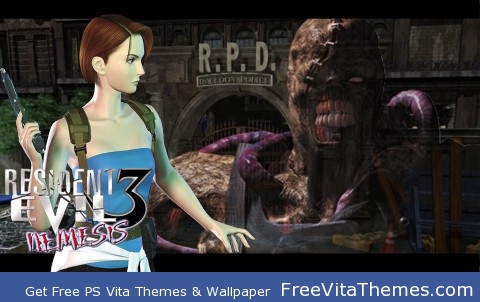 resident evil 3: nemesis PS Vita Wallpaper