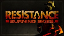 Download Resistance Burning Skies lock screen PS Vita Wallpaper