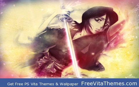 Bleach Rukia 3 PS Vita Wallpaper