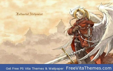 Full Metal Alchemist Edward Elric PS Vita Wallpaper