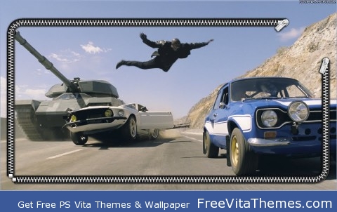 fast and the furious 6 PS Vita Wallpaper