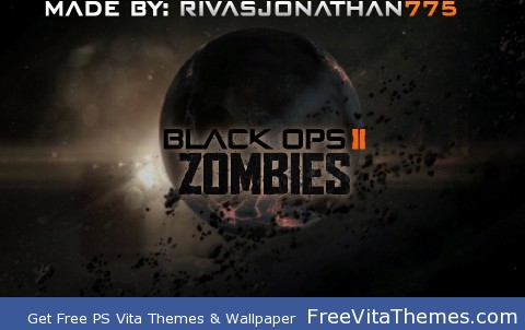 Black Ops 2 Zombies Earth PS Vita Wallpaper