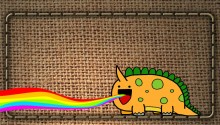 Download Cute Dinosaur PS Vita Wallpaper