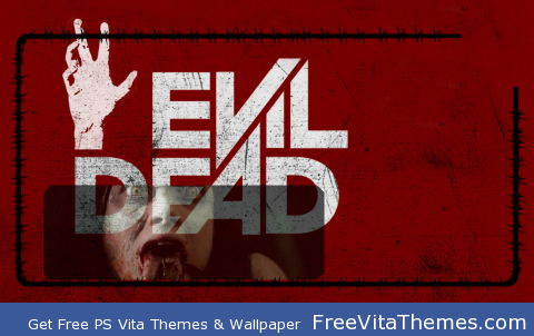 Evil Dead Lockscreen PS Vita Wallpaper