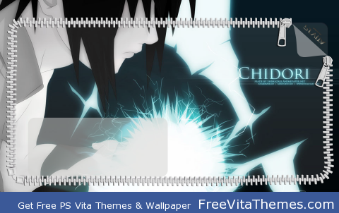 sasuke chidori PS Vita Wallpaper