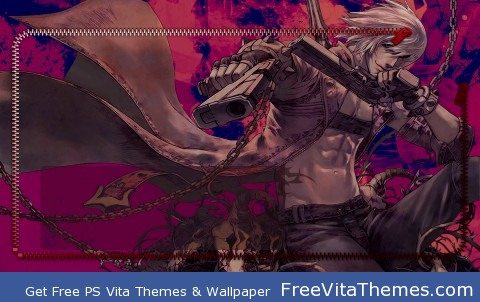 Dante Lockscreen PS Vita Wallpaper