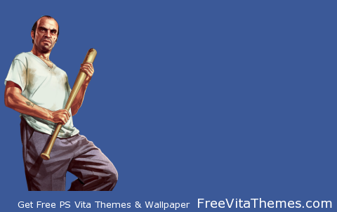 GTA 5 Trevor Transparent PS Vita Wallpaper