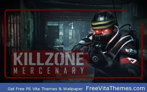 Killzone Mercenary Lockscreen PS Vita Wallpaper