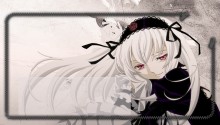 Download Suigintou Rozen Maiden Lockscreen PS Vita Wallpaper