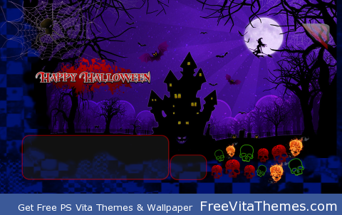 Happy Halloween PS Vita Wallpaper