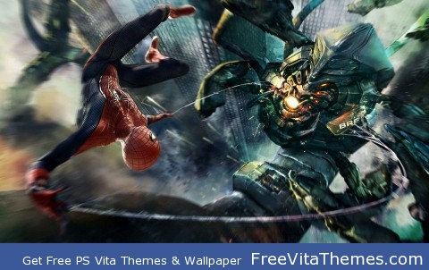 Amazing Spiderman Boss Fight PS Vita Wallpaper