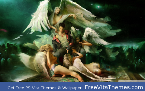 Dmc Dante Surrounded By Demons Pretending To Be Angels PS Vita Wallpaper