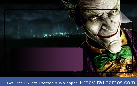 The Joker PS Vita Wallpaper