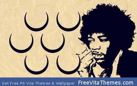 Jimi Hendrix PS Vita Wallpaper