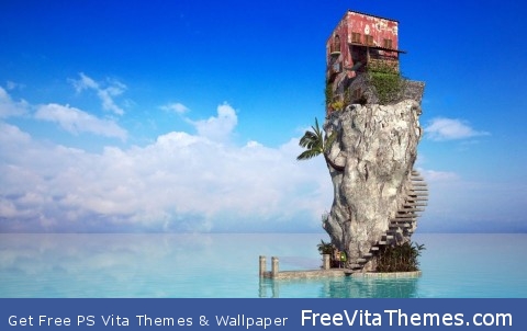 Sea House PS Vita Wallpaper