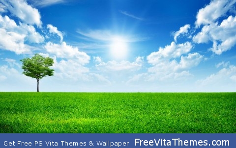 Sunny Bight Day PS Vita Wallpaper