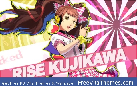 P4: D Rise Kujikawa PS Vita Wallpaper