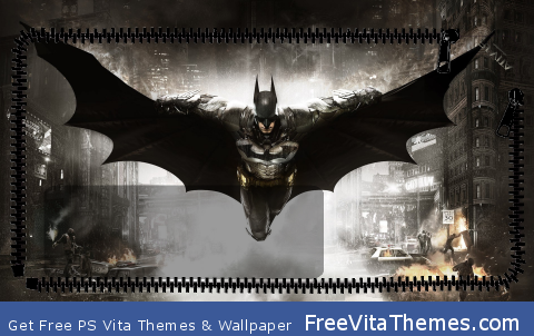 Batman Arkham Knight Lockscreen PS Vita Wallpaper