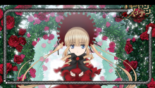 Download Rozen Maiden Overture Shinku Lockscreen PS Vita Wallpaper