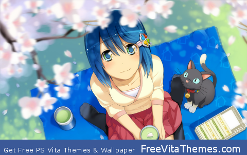 Nanami Sakura PS Vita Wallpaper