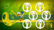 Download Brazil World Cup PS Vita Wallpaper
